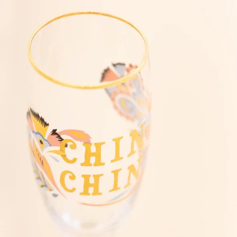 Chin Chin Champagne Glasses Set - Image 2
