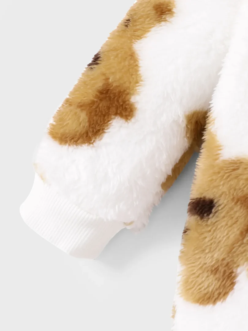 2pcs Baby Girl/Boy Basic Solid Color Long Sleeve Jumpsuit - Image 4