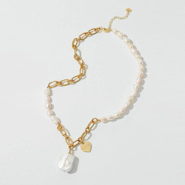 Mixed Pearl Necklace - Image 2